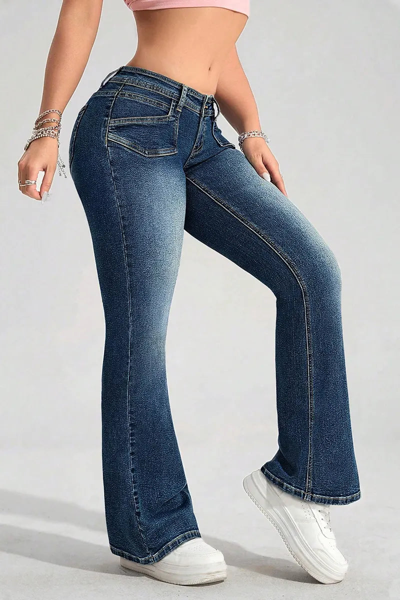 Women's Vintage Y2K Bootcut Jeans