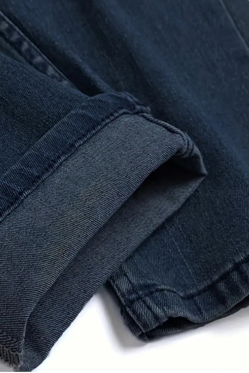 Men's Fashionable Casual Distressed Washed Skinny Fit Jeans