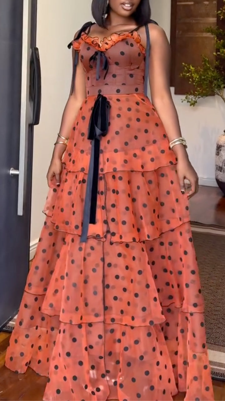 Elegant Two Piece Outfit, Blouse And Midi Skirt Matching Set