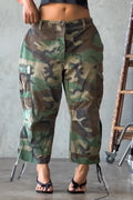Women Casual Camouflage Pants