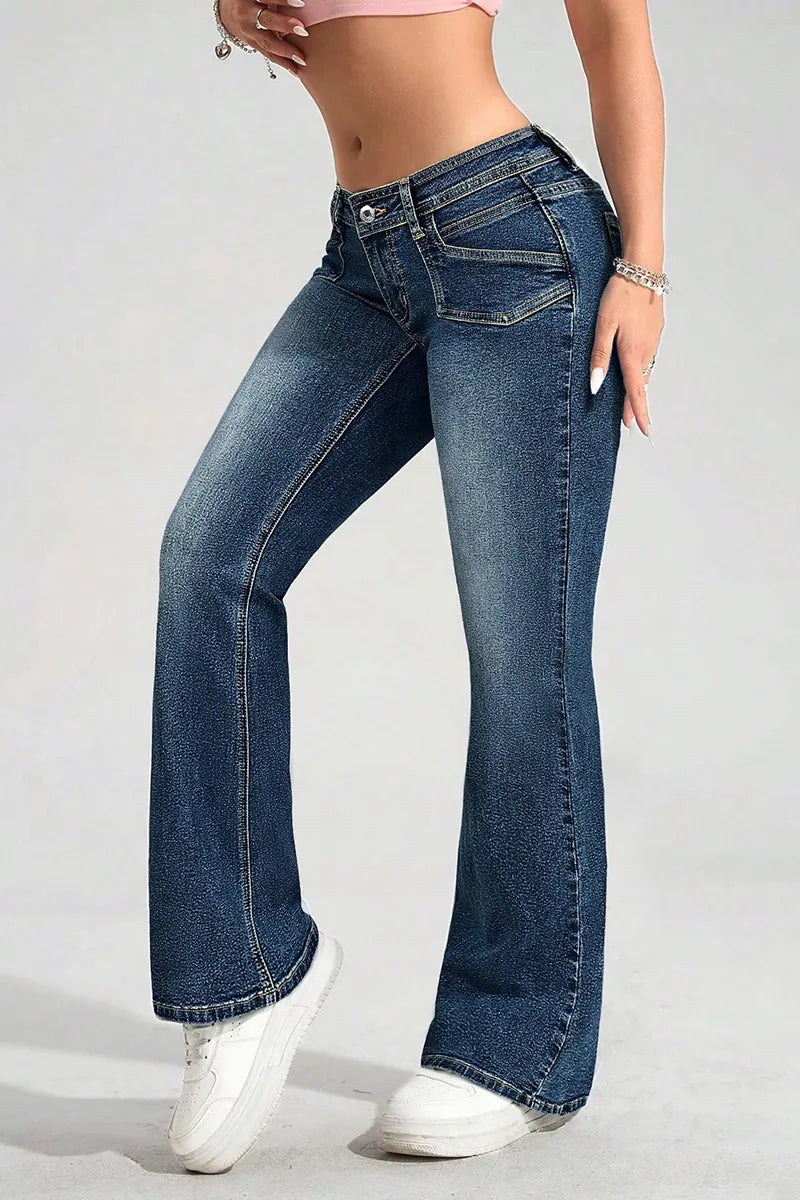 Women's Vintage Y2K Bootcut Jeans