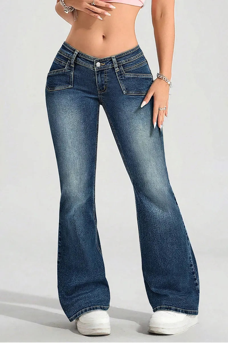 Women's Vintage Y2K Bootcut Jeans
