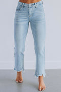 Women's Staple Classic Flared Ankle-Length Jeans