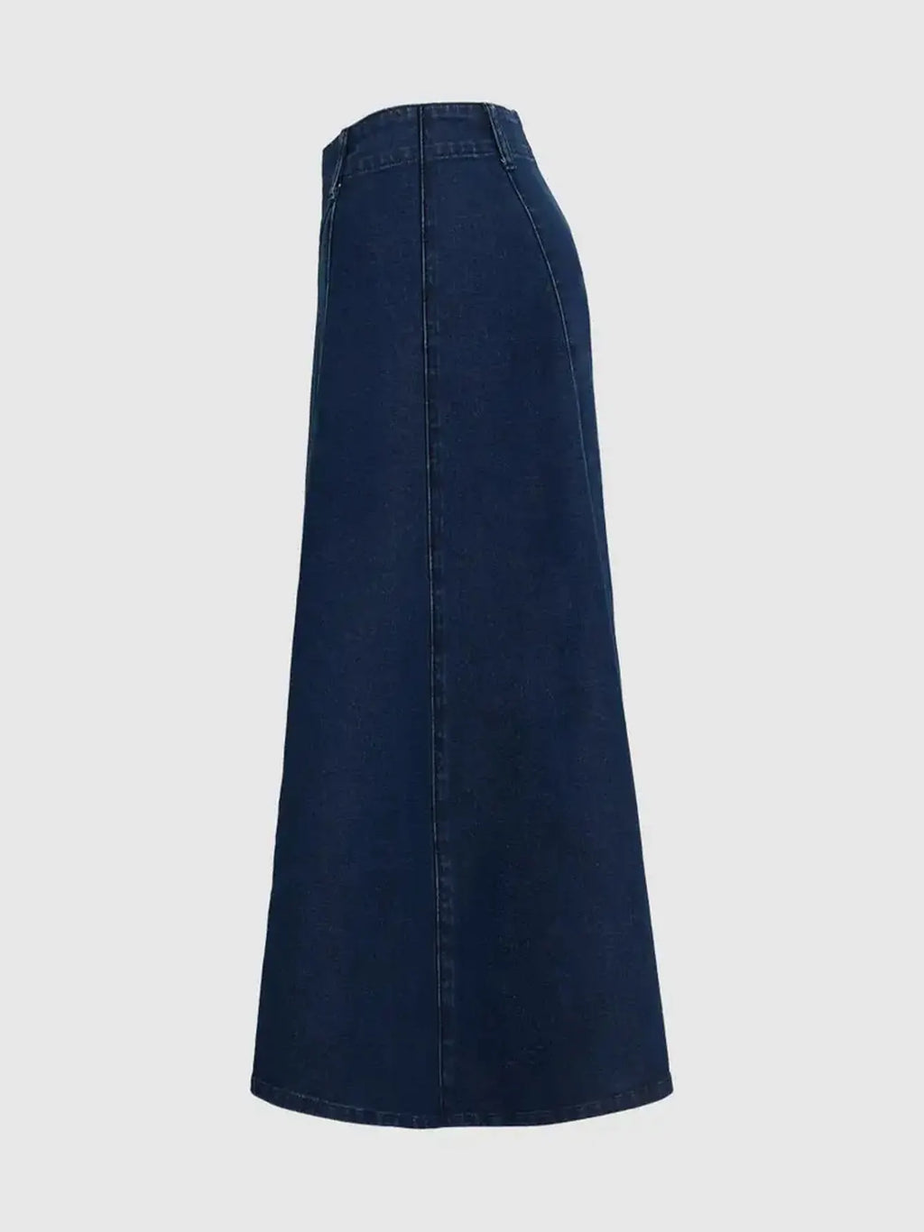 Casual A-line Light Washed Denim Skirt