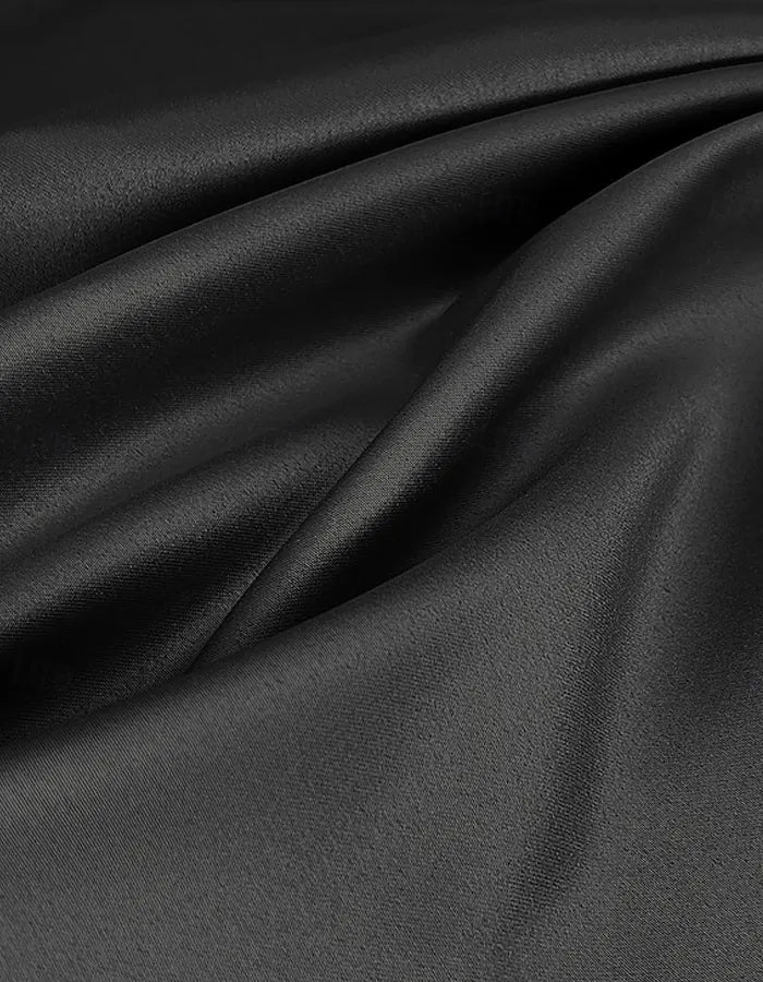 One Shoulder Satin Sequin Bodycon Maxi Dress