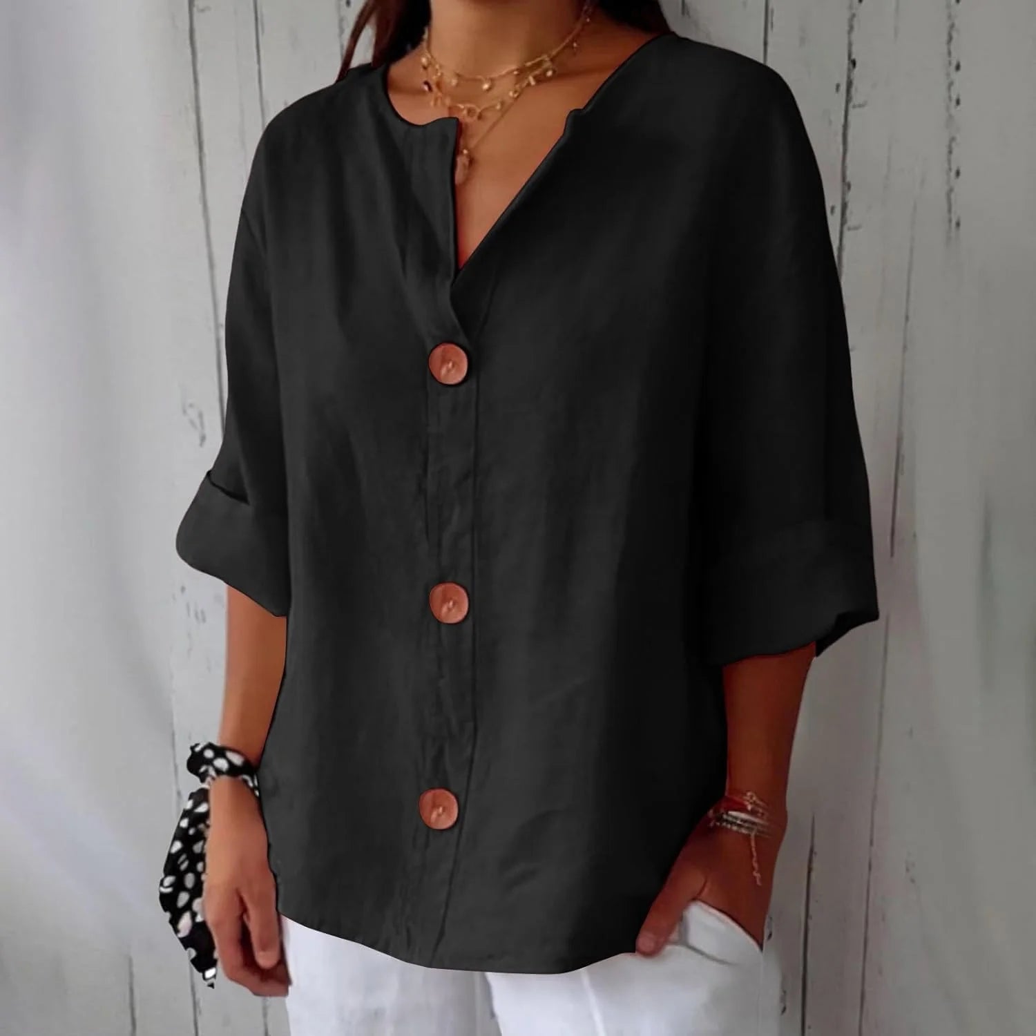Julia™ | Loose-fitting Summer Blouse (Restocked)