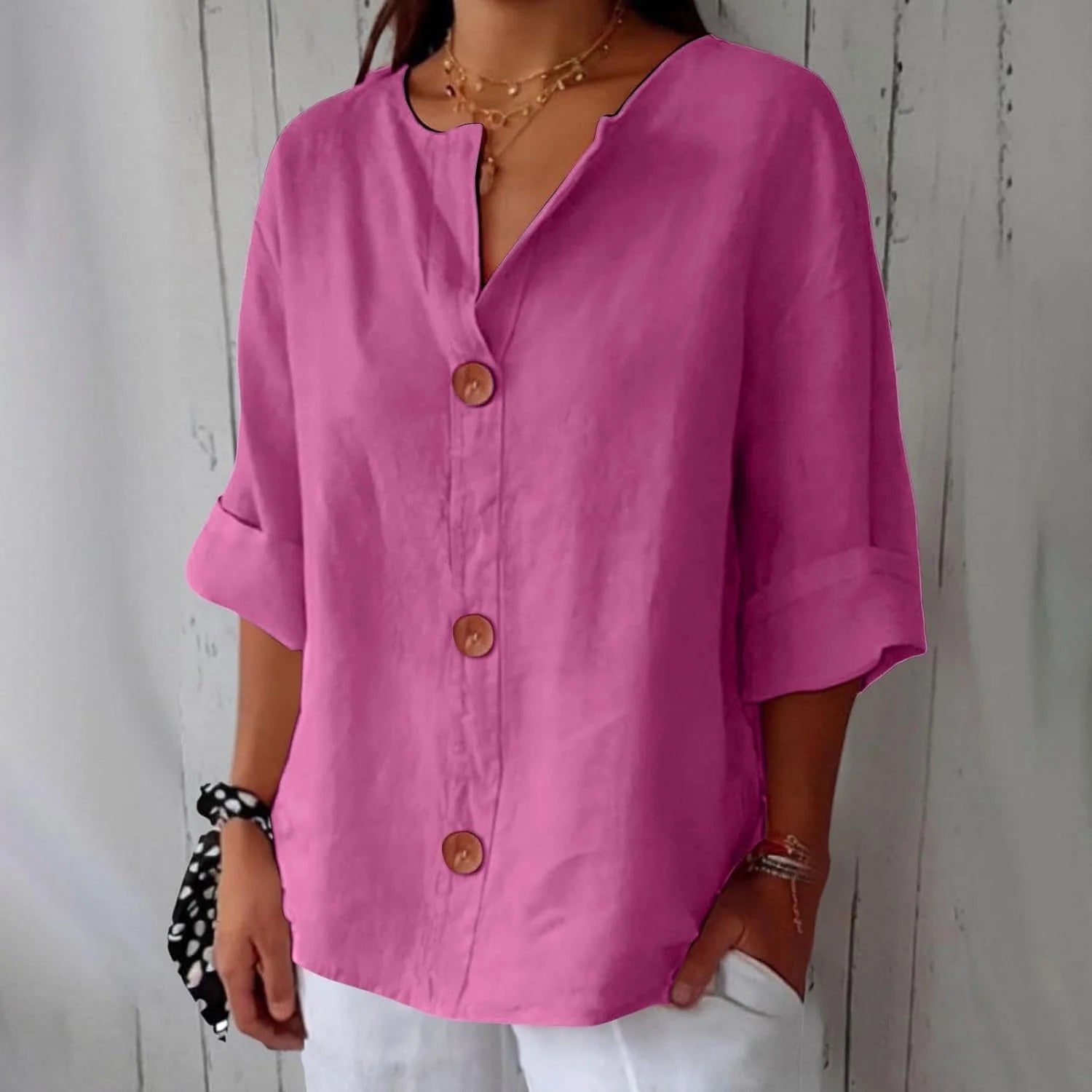 Julia™ | Loose-fitting Summer Blouse (Restocked)