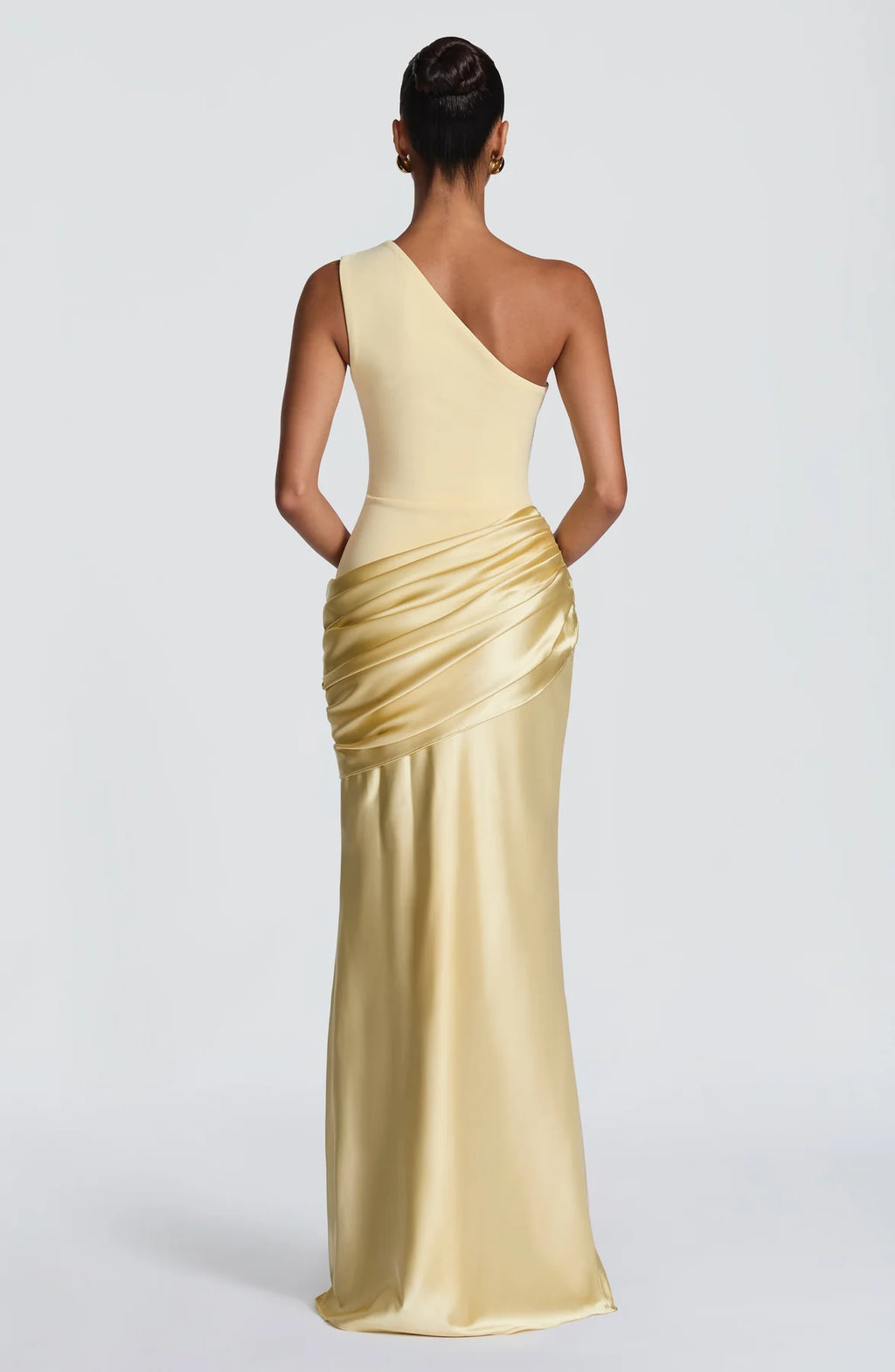 Butter Yellow Chiffon Maxi Dress Collection