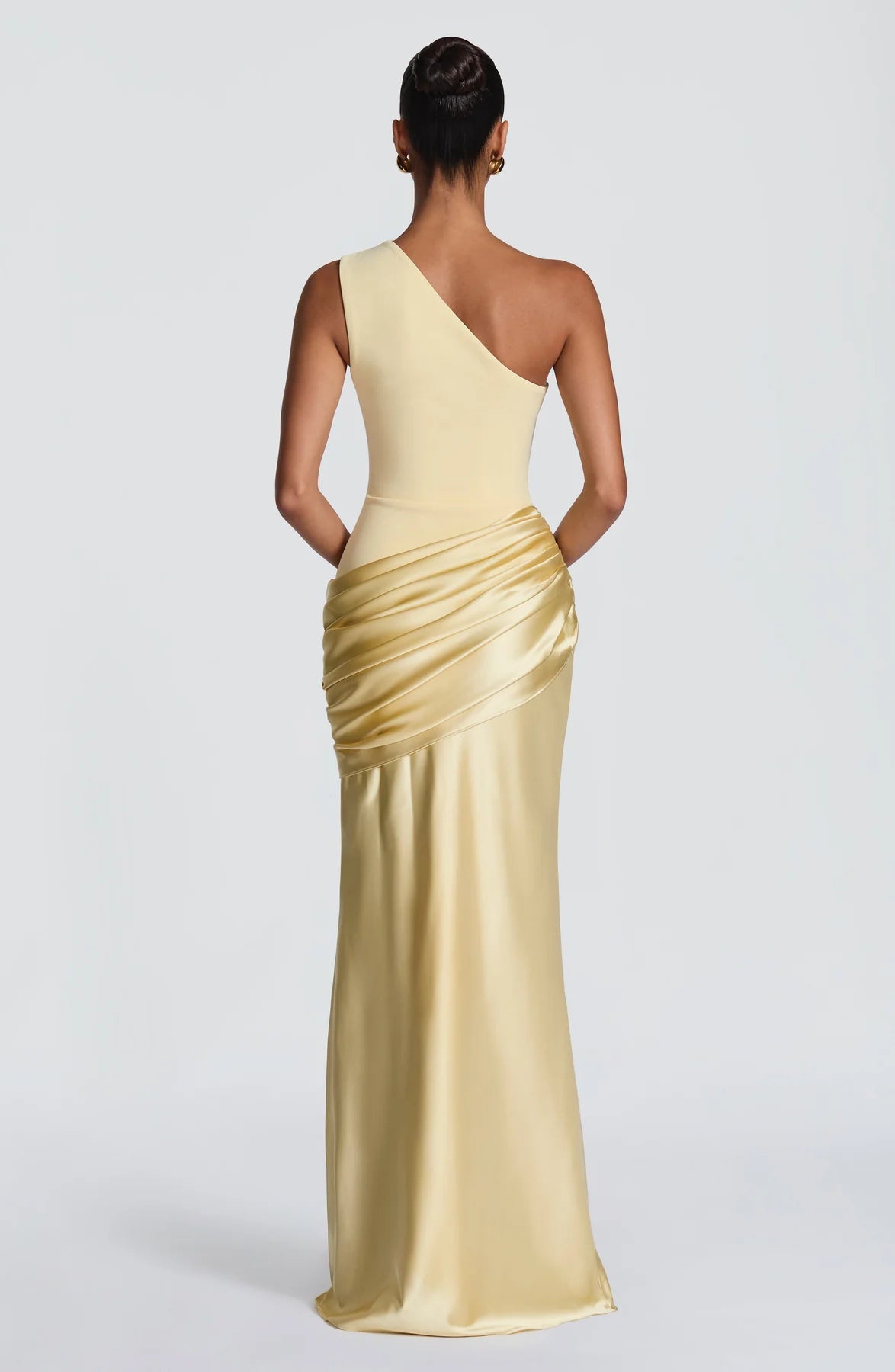 Butter Yellow Chiffon Maxi Dress Collection