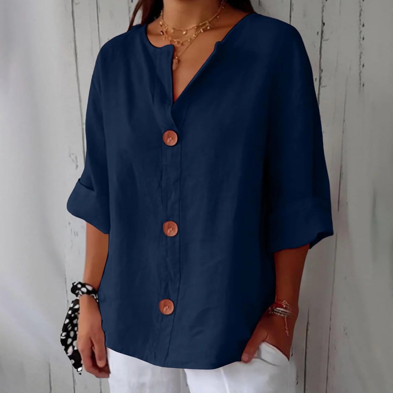 Julia™ | Loose-fitting Summer Blouse (Restocked)