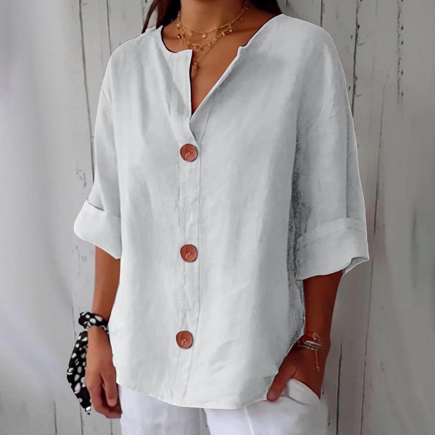 Julia™ | Loose-fitting Summer Blouse (Restocked)