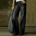 Women's Vintage Straight-leg Wide-leg Jeans