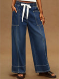 Women's Casual Elastic Waist Jeans