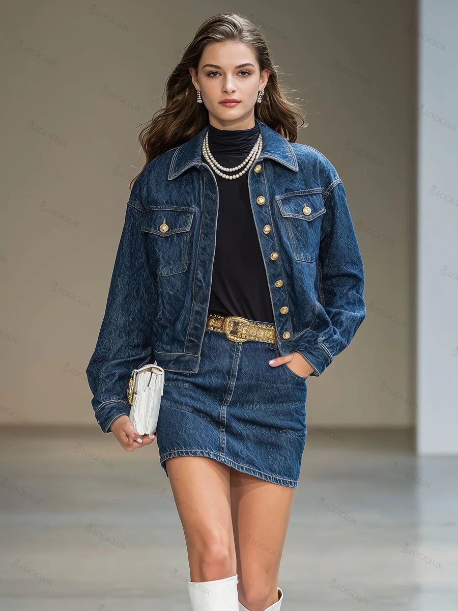 Women's Vintage Denim Jacket