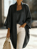 Women’s Casual Denim Two-Piece Set – Elegant Everyday Top & Wide-Leg Pants Outfit