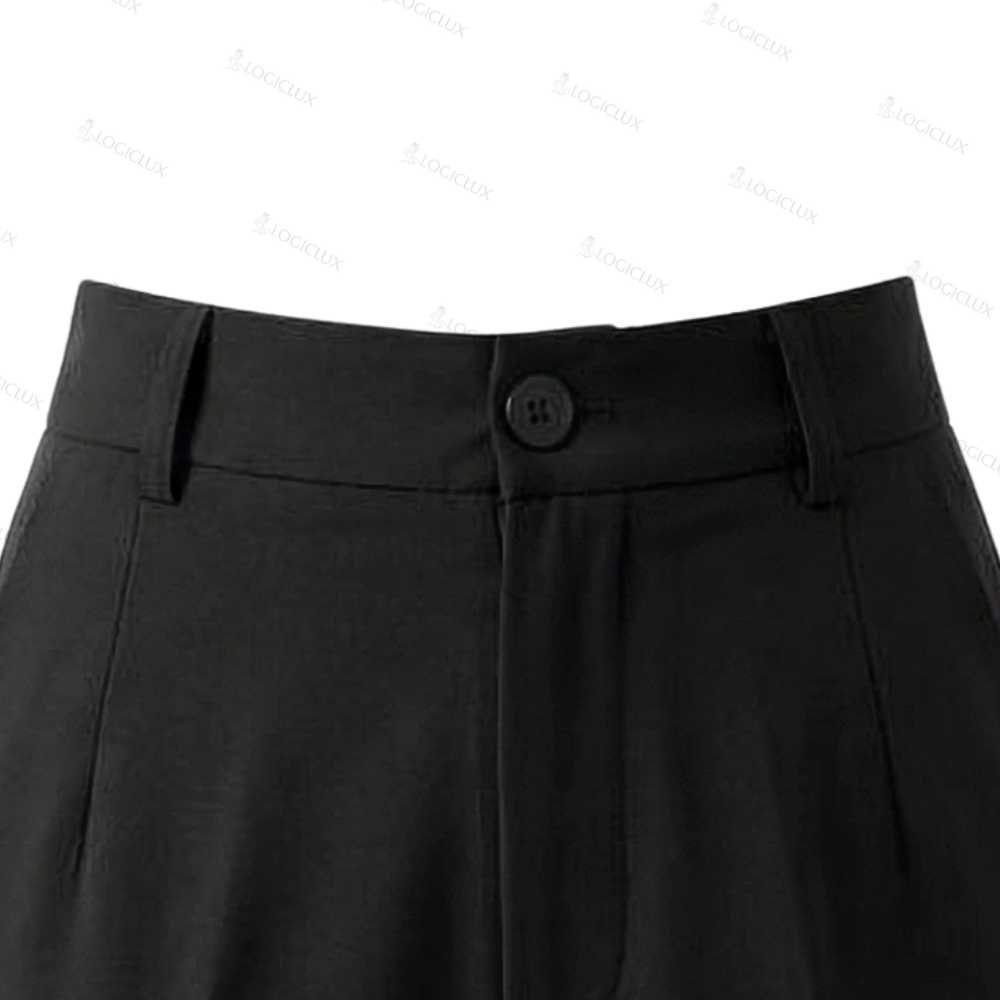 ElaraTM - High Waisted Wide Leg Suit Trousers